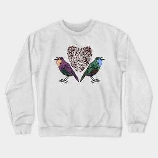 Love Birds Crewneck Sweatshirt